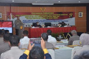 Kapolda Jambi Canangkan  Zona Integritas Menuju WBK dan WBBM