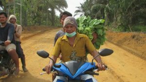 Jalan Yang Telah Dibangun oleh Satgas TMMD Kodim Batanghari Dapat Menghemat Waktu