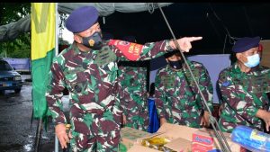 TNI AL Buka Posko Bantuan Peduli Kemanusiaan di Lantamal V Surabaya