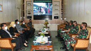 Pangdam II/Swj Terima Audiensi Pimpinan UIN Raden Fatah Palembang