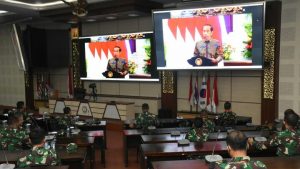 Pasis Dikreg LX Seskoad Terima Pembekalan Melalui Program Kegiatan Bersama Kejuangan