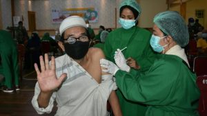 Korem 042/Gapu Gelar Serbuan Vaksinasi Lansia di Kota Jambi