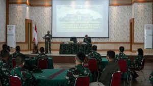 Srenad Gelar Survei Internal Organisasi TNI AD Di Korem 042/Gapu