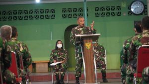 Korem 042/Gapu Gelar Jam Komandan