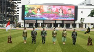 Kasad Pimpin Laporan Korps Kenaikan Pangkat Pati TNI AD dan Sertijab Dirajenad