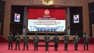 Panglima TNI Pimpin Penyerahan Jabatan Komandan dan Perwira