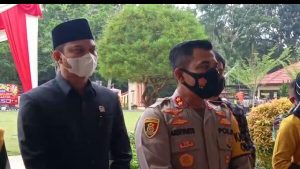 Ketua DPRD Muarojambi Hadiri Pengukuhan Polsek Sungai Gelam dan Bahar Selatan