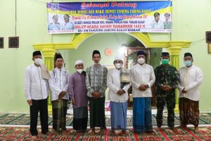 Bupati Tanjab Barat, Safari Ramadhan ke Desa Sungaimuluk