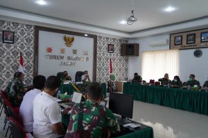 Danrem 042/Gapu Terima Ketua Tim PPK PUPR Provinsi Jambi Bahas Pembangunan Markas Korem