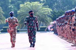 Panglima TNI : Satgas BGC dan Kizi Kontingen Garuda Berhasil Dalam Misi PBB di Kongo