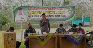 Reses Waka DPRD Muarojambi Ahmad Haikal, Warga Minta Lampu Jalan