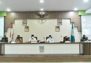 Provinsi Jambi Ditetapkan Mendagri Berstatus PPKM, Wali Kota Jambi Pimpin Rakor Satgas