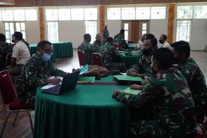 Korem 042/Gapu Terima Tim Wasum Itdam II/Sriwijaya