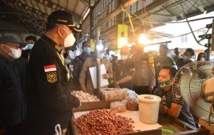 Berita Foto: Wali Kota Jambi Sidak Ketersediaan Pangan di Pasar dan Perbelanjaan
