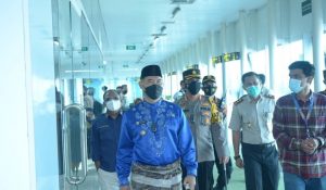 Pantau Penerapan Prokes di Bandara Jambi, Wali Kota Turun Langsung