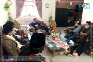 HMI Tanjab Timur Audiensi Dengan Bupati Tanjab Timur