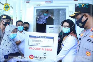 Sekda Tanjab Timur terima 3.320 Vaksin Sinovac, Diprioritaskan untuk Tenaga Kesehatan