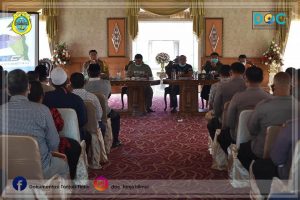 Menyikapi Lonjakan Penambahan Kasus Terkonfirmasi Virus Corona, Bupati Tanjab Timur Pimpin Rakor Antisipasi Cepat Terhadap Penangan Covid-19