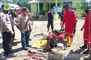 Cek Alat Pemadam, Satgas Komitmen Cegah Karhutla Diwilayah Tanjab Timur