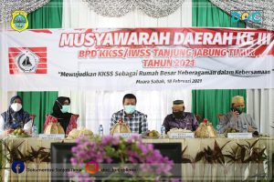 Bupati dan Wakil Bupati Tanjab Timur Hadiri Musda Ke III KKSS/IWSS Tanjab Timur