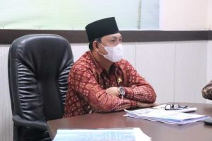 Wabup Tanjab Barat Ikuti Rakor Percepatan Penegasan Batas Daerah