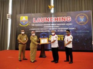 Pj Gubernur Jambi Luncurkan Tim Tanggap Insiden Siber Provinsi Jambi