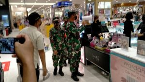 Dandim 0415/Batanghari Cek Protokol Kesehatan di Pusat Perbelanjaan