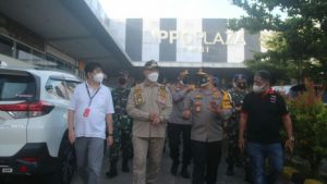 Pastikan Prokes Dimasa Pandemi, Kasiter Dampingi Walikota Jambi Tinjau Pusat Keramaian