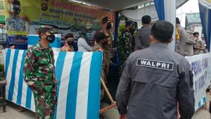 Pastikan penyekatan, Dandim 0415/Bth bersama Forkopimda Tinjau Pos Pam