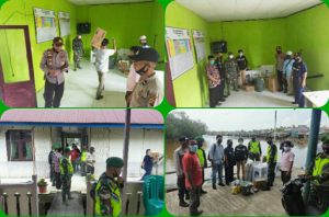 Dukung Kesuksesan PSU Pilgub Jambi, Danramil Nipahpanjang Pantau Kedatangan Logistik KPU