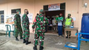 Kasipers Korem 042/Gapu Tinjau Kesiapan Pengamanan PSU di Desa Sidomukti