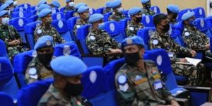 Asah Kemampuan Tempur, Pasukan Indobatt Gelar Latgab Pertempuran Kota