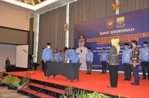 PJ Gubernur Nyatakan Komitmen Wujudkan Jambi Tertib Administrasi Kependudukan