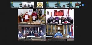 Penyerahan LHP atas LKPD TA 2020 kepada Enam Pemerintah Kabupaten/Kota