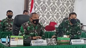 Danrem 042/Gapu Ingatkan Jajarannya Pentingnya Prokes Dalam Pelaksanaan PSU di Provinsi Jambi