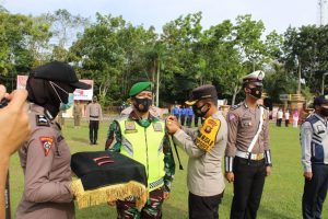 Apel Gelar Pasukan Ops Ketupat 2021 Bersama Instansi Terkait Peniadaan Mudik Lebaran