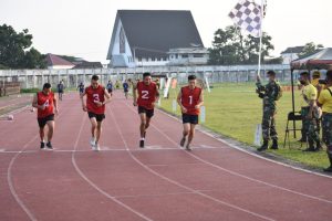 Guna Mengukur Kemampuan Fisik, Prajurit Korem 042/Gapu Laksanakan Kesemaptaan Jasmani
