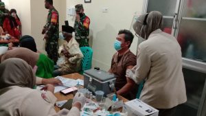 Purnawirawan TNI-AD di Wilayah Kodim 0415/Batanghari Terima Vaksinasi Covid-19