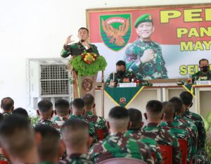 Pangdam II/Sriwijaya Beri Arahan Kepada Prajurit Yonif 141