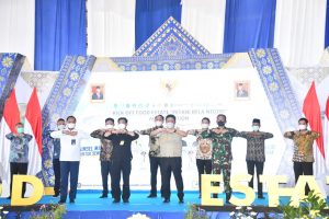 Pangdam II/Sriwijaya Hadiri Acara Kick Off Food Estate “Petani Bela Negeri” Agrosolution