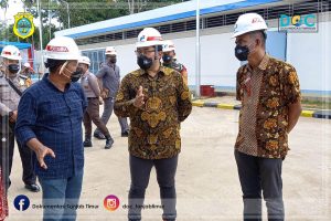 Bupati Tanjab Timur Resmikan SPPBE Sungaitoman
