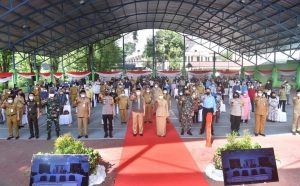 Kota Jambi Tuan Rumah Gerakan Serempak Pekan Vaksinasi Lansia se-Provinsi Jambi