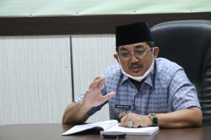 Pengurus Koni Tanjab Barat Audiensi bersama Bupati