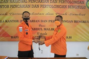 Serah Jabatan Kepala Kantor Pencarian dan Pertolongan Jambi dan Bengkulu