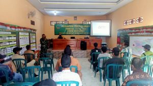 Satgas TMMD bersama Polri Berikan Penyuluhan Hukum Kepada Masyarakat Bukitberingin