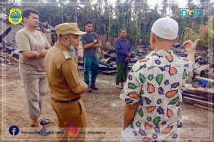 Wabup Temui Warga Korban Kebakaran