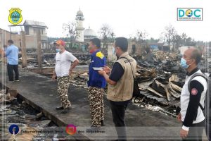 Tim Kemensos RI Sambangi Korban Kebakaran