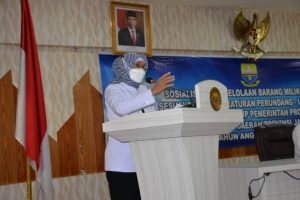 Pj.Gubernur Jambi Buka Acara Sosialisasi Penyusutan Barang Milik Daerah