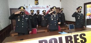 Kapolres Muarojambi Melalui Virtual Hadiri Peringatan Hari Lahir Pancasila Tahun 2021