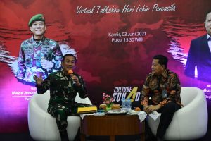Pangdam II/Sriwijaya Jadi Narasumber Talk Show Hari Lahir Pancasila
